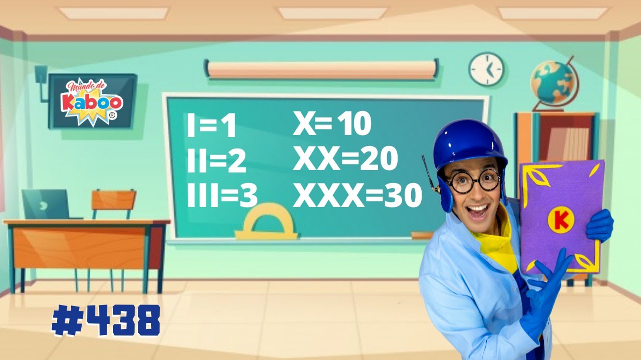 Números Romanos | Vídeo Educativo Infantil | Mundo de Kaboo