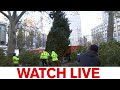 LIVE Lincoln Square Tree To Lighting Ceremony