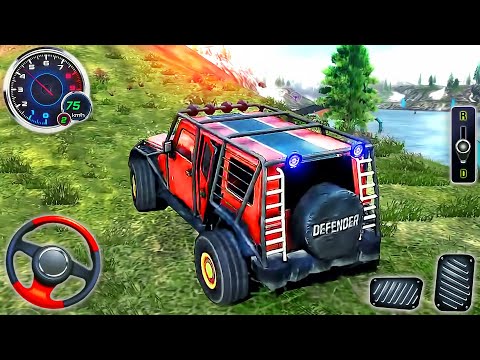 Offroad Car Driving Simulator #5 - Unlock New Map: Ice Lake Drive Open World - Android GamePlay