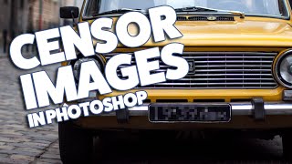 How to Censor Images in Photoshop