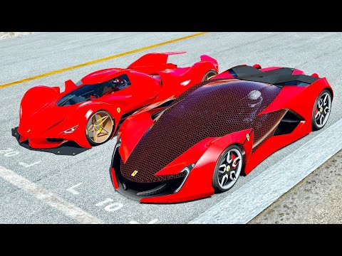 Ferrari Impronta vs Ferrari Piero 2025 at Laguna Seca