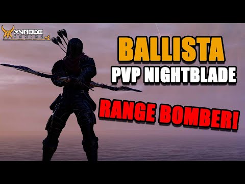 ESO - BALLISTA - PVP Long Ranged Nightblade Bomber Build! - High Isle Chapter Bomb Blade