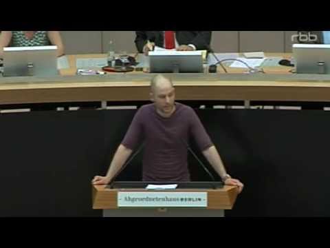 Lars Oberg im Abgeordnetenhaus zum Thema studentisches Wohnen.