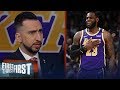 Nick Wright reacts to the LeBron, Lakers' OT win in Denver | NBA | FIRST THINGS FIRST
