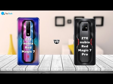 ZTE nubia Red Magic 7 vs ZTE nubia Red Magic 7 Pro | Full comparison