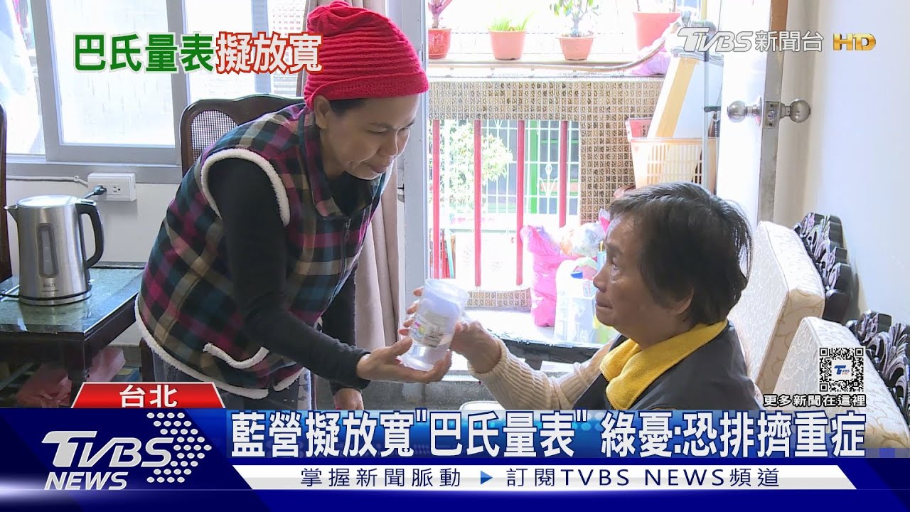 藍營擬放寬「巴氏量表」　綠憂：恐排擠重症