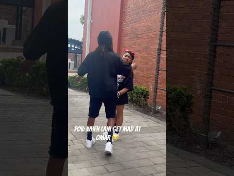 WHAT YALL THINK OMAR DID TO MAKE LANI MAD ? 😭😭😂😂 #shorts #bestfriends #mad