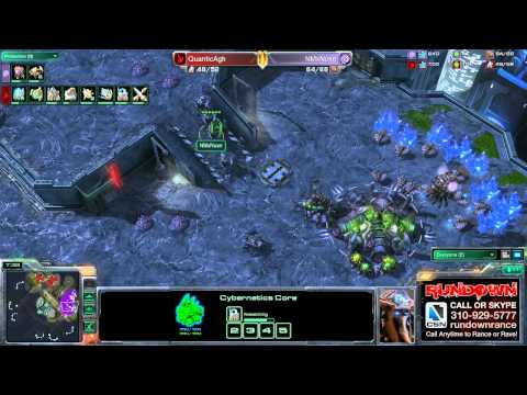 CSN SC2 - Noxn vs Agh - Map 3 - Rundown #9 with Rance and Gwin