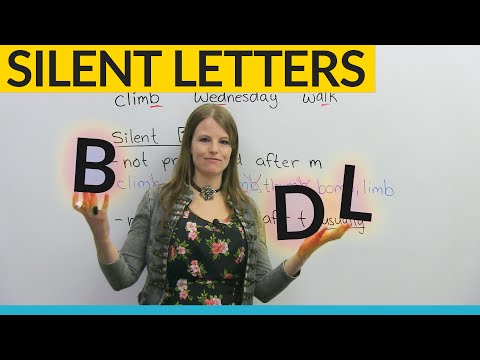 Silent Letters: When NOT to pronounce B, D, and L in English