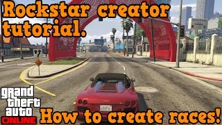 How to create races - GTA online guides