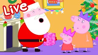 🔴 Peppa Pig CHRISTMAS 2025 LIVE! 🎄 Winter Fun! Full Episodes ❄️ Kids Cartoons 🔴