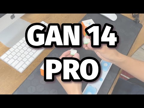GAN 14 Maglev PRO anti-pop mechanism??? (First Impressions) - Matty Hiroto Inaba from Hawaii