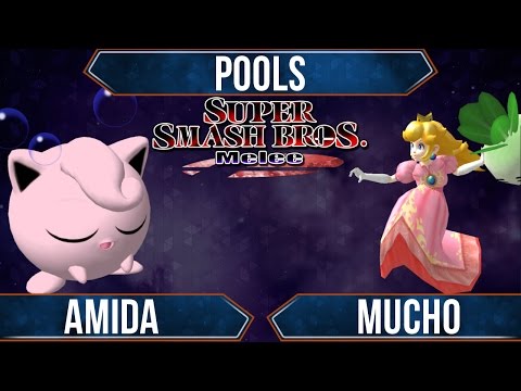 TTS6 - Amida (Jigglypuff) vs Mucho (Peach) - Melee Pools