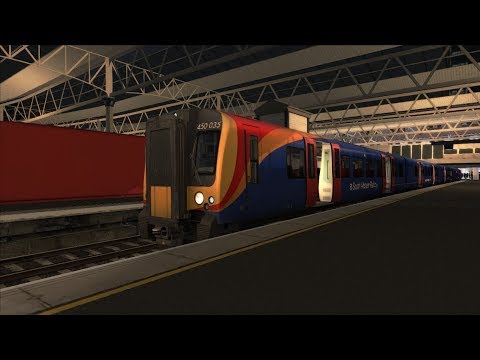 DRIVING A CLASS 444 AND 450 TO GUILDFORD
