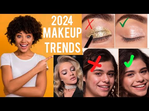 2024 Makeup Predictions |Hottest 2024 fashion trends| TOP 10 Makeup Trends for 2024 | #stylesforall