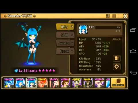 Summoners War - Awakening Izaria (Water Succubus)