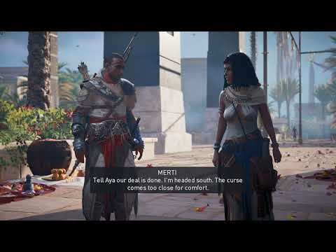 Assassin's Creed Origins The Curse of the Pharaohs DLC 100% Gameplay Walkthrough part 1 - 4K 60FPS