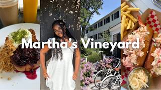 Travel vlog | My First Time On Martha's Vineyard! A Week In Oak Bluffs, Stunning Views, Food +More!