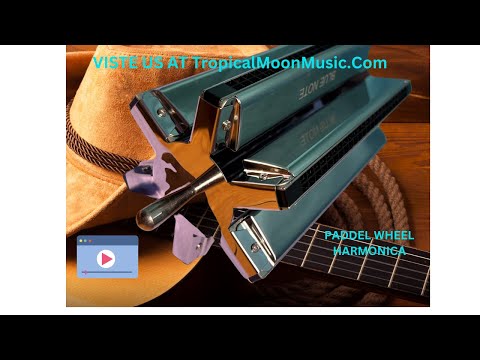 BRAND NEW PROFESSINOAL BLUE NOTE SEXTET HARMONICA PADDEL WHEEL HARMONICA image 6