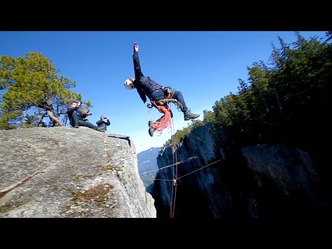 World's SCARIEST Rope Swing!!