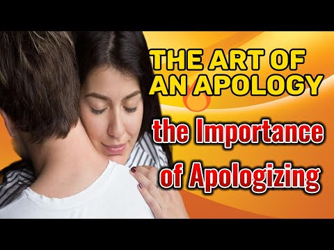 How to Apologize Effectively
