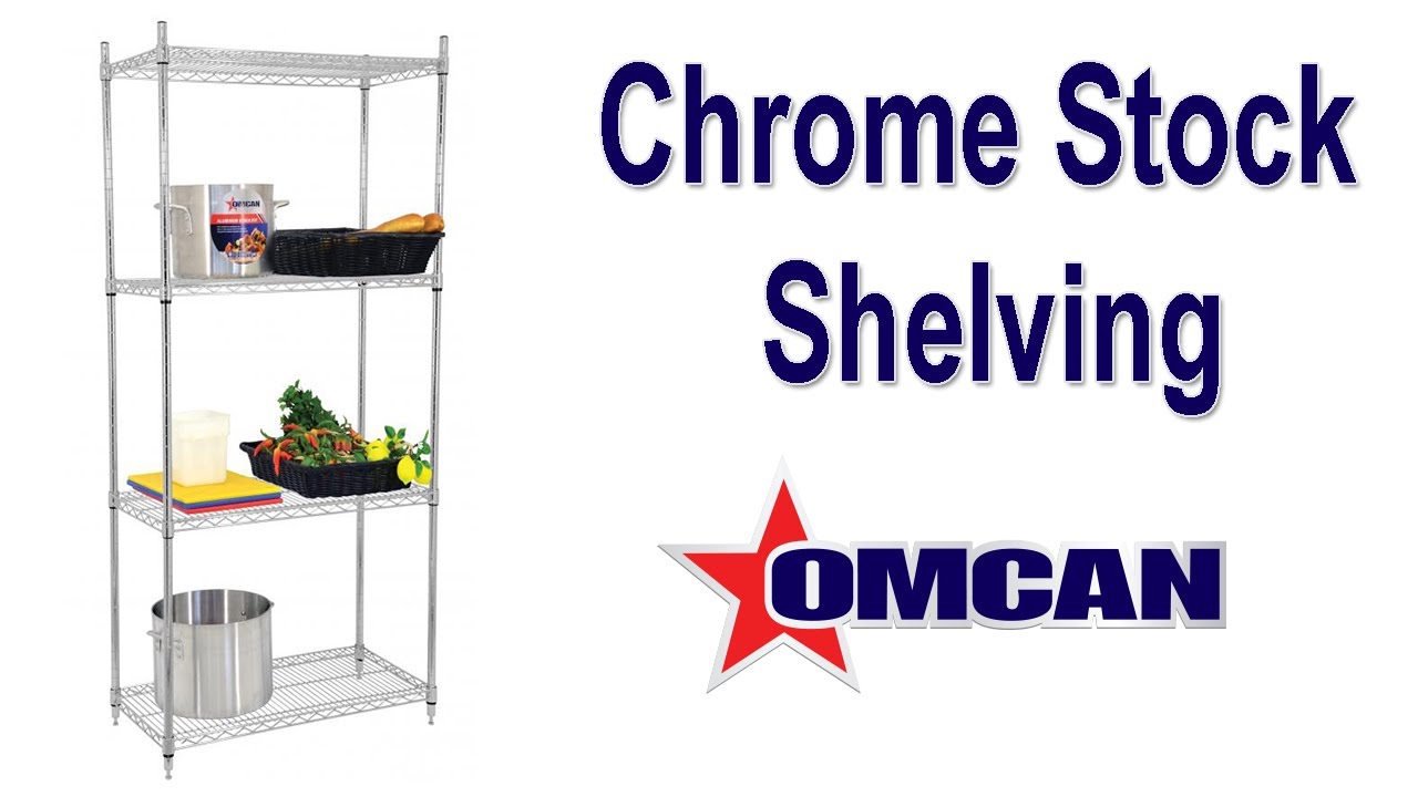 Video thumbnail for 14″ x 30″ Wire Chrome Shelf
