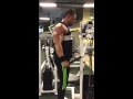 Marcos Hahn Classic Bodybuilder IFBB Treino de ombros na Gold's Gym Florida 28/12/14