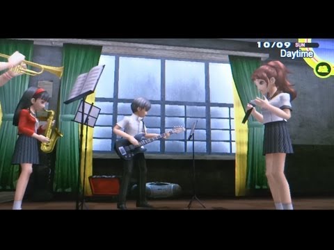 Persona 4 Golden Playthrough pt 86: -Band Rehearsal- Junes Promotional Event