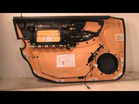 2006 Mercedes C230 Front door trim panel / liner RH BLK GOOD SHAPE 203TYPE - mbiparts.com Use... OEM