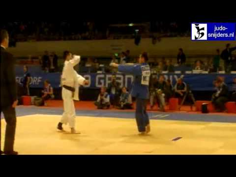 Judo 2011 GP Dusseldorf:  Bakytzhan Turebekov (KAZ) - Yunlong He (CHN) [-60kg]