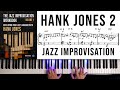 How To Improvise Jazz Piano like Hank Jones. The Jazz Improvisation Workbook Volume 1-2