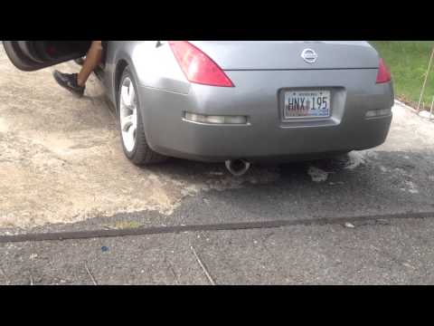 Quick acceleration 350z DC SPORTS EXHAUST