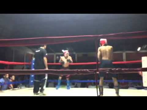 pelea de Kick boxing Roque