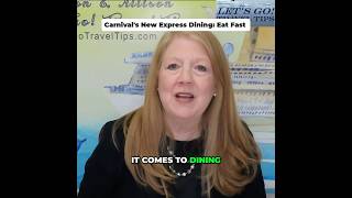 Carnival Cruise Express Dining: Faster Meals, More Fun! #shorts