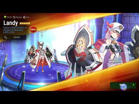 Epic Seven Gacha - Summoning for ML Bellian and Landy Banner