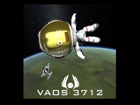 *EXTREMELY OLD VIDEO* KSP V.21 -Vid#7- A flapping wing SSTO design. No Mods.