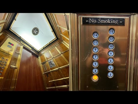 MUST WATCH: AMAZING Haughton/Schindler Traction Elevators @ Leader Building - Cleveland, OH.