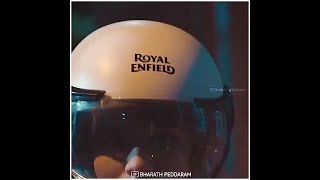 Royal Enfield WhatsApp Status Girl Rider Satisfya 