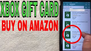 ✅  How To Buy Xbox Gift Card On Amazon From Start To Finish 🔴