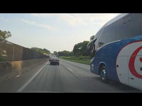 Afternoon Drive in Pindamonhangaba, Brazil | President Dutra Highway POV | 4K