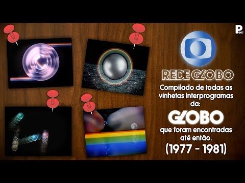 Compilado das vinhetas interprogramas da Rede Globo que foram encontradas até então. (1977 - 1981)