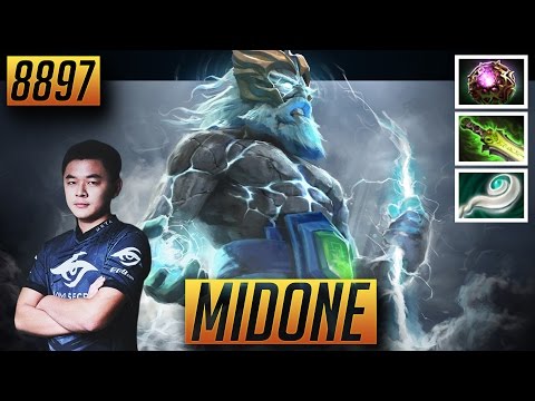 MidOne HARD Zeus 8897 MMR Dota 2 #proreplay
