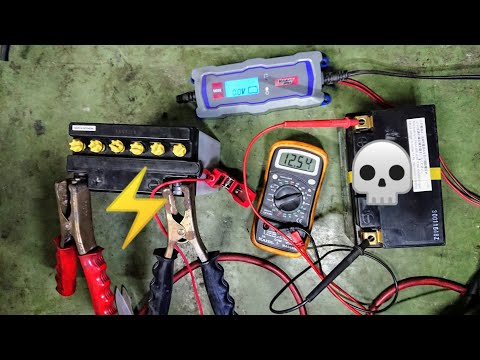 How to CHARGE BATTERY Car Moto Unloaded Impossible case —–