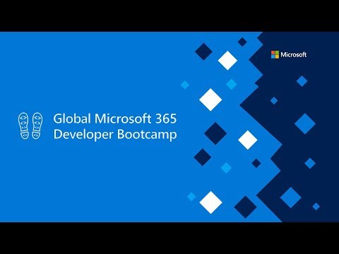 Global Microsoft 365 Developer Bootcamp Local MVP captions