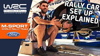 WRC Rally Engineer explains World Rally Car set up : M-Sport Ford World Rally Te