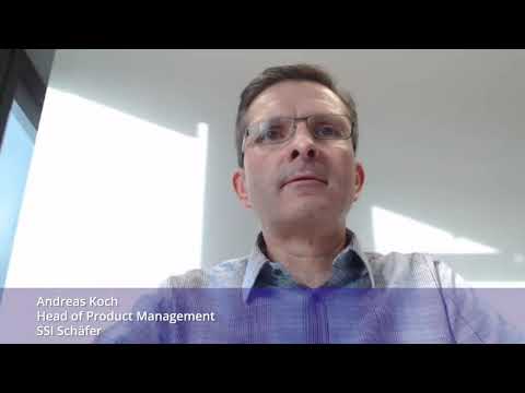 Andreas Koch von SSI Schäfer im Gespräch zum Deutschen Logistik-Kongress