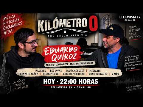 Eduardo Quiroz: de Inestable, Jorge González, Pillanes a su propio EP en KILÓMETRO 0