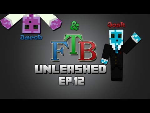 Minecraft FTB Unleashed Modpack Multiplayer Ep.12 - The Blue Room