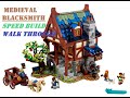 Lego Idea S Medieval Blacksmith Speed Build LookThrough