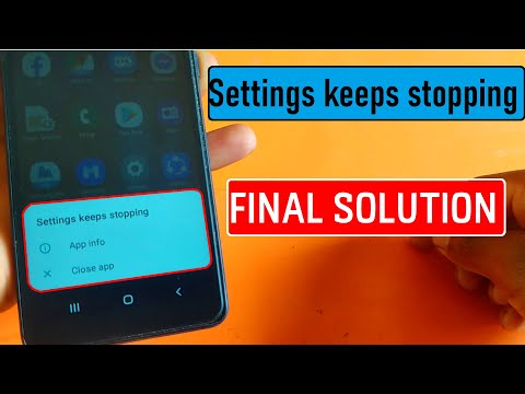 FINAL UPDATE - Settings Keeps Stopping Samsung M01 Core | samsung m01 core settings keeps stopping